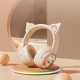 Бездротові Bluetooth навушники Onikuma B5 Cat Ear Wireless Gaming Headset BT 5.0 Ivory